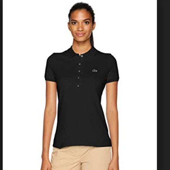 black polo shirt womens